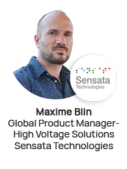 Maxime Blin, Global Product Manager- High Voltage Solutions, Sensata Technologies